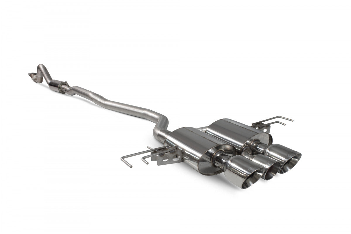 Scorpion Part Resonated Cat Back Systeem Honda Civic FK8 01