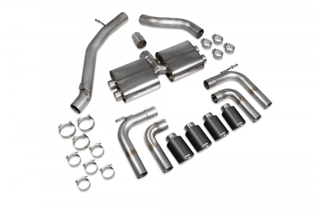 Scorpion Cat GPF systeem Audi S3 2.0T 8V Saloon PFL 2