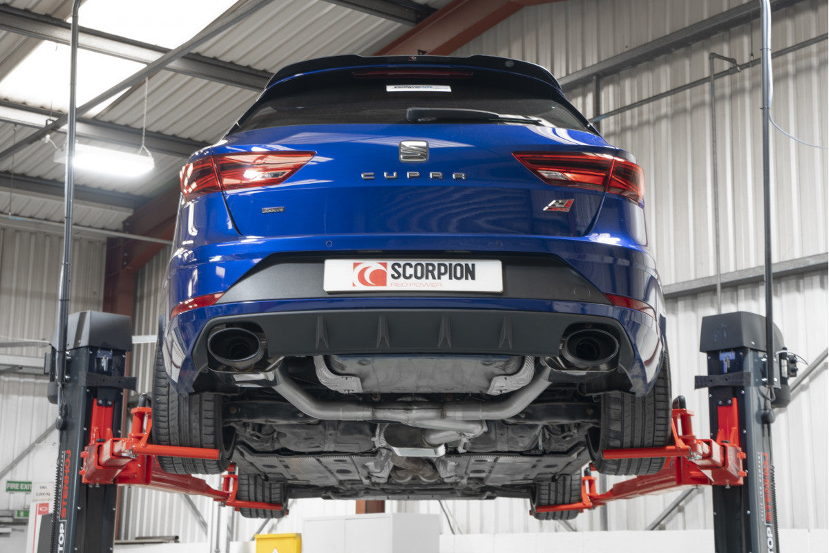 Scorpion Resoneerde GPF back system SEAT Leon cupra300 04