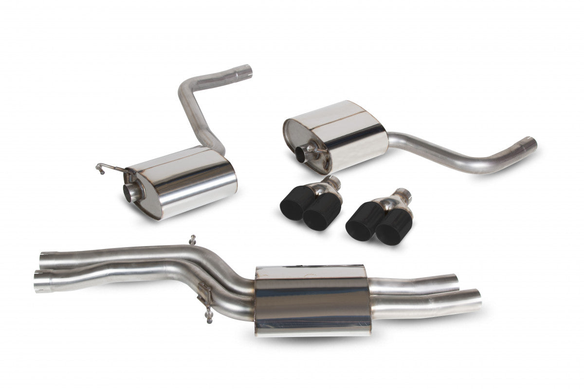 Sistema de escape resonante Scorpion Audi S4 3.0 TSFI V6 B8 1