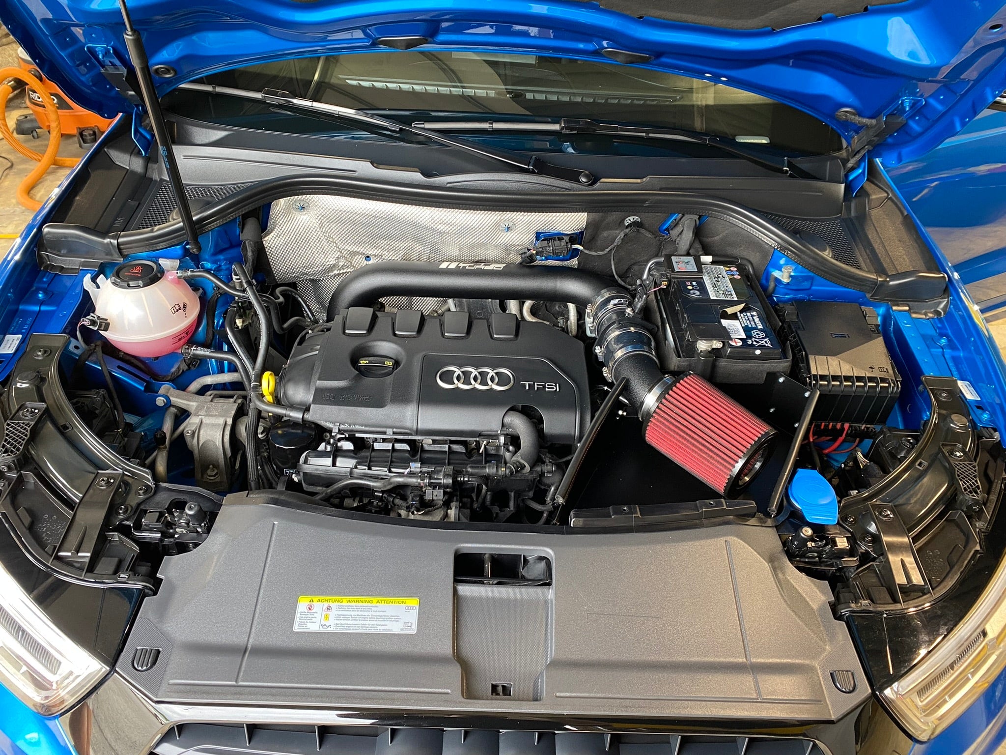 Kit de admisión de aire CTS Turbo Audi Q3 8U Tiguan 1 2.0T EA888.1 4