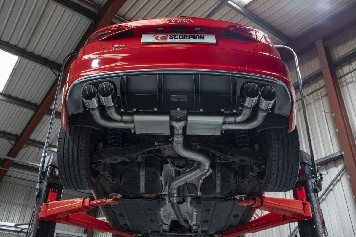 Scorpion Catback Audi S3 8V 3 deurs en Sportback 4