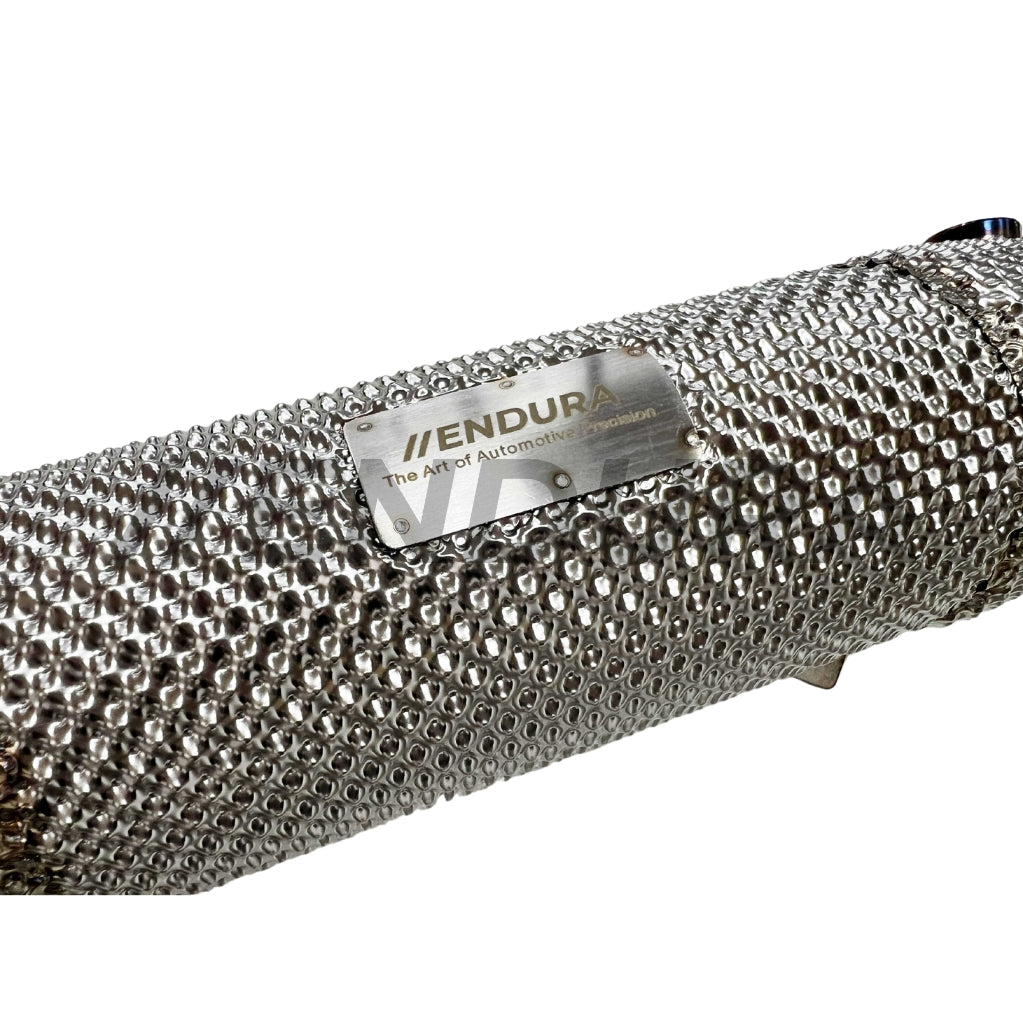 Endura Midpipe 3.5″ Nissan GT-R R35 met Hitteschild