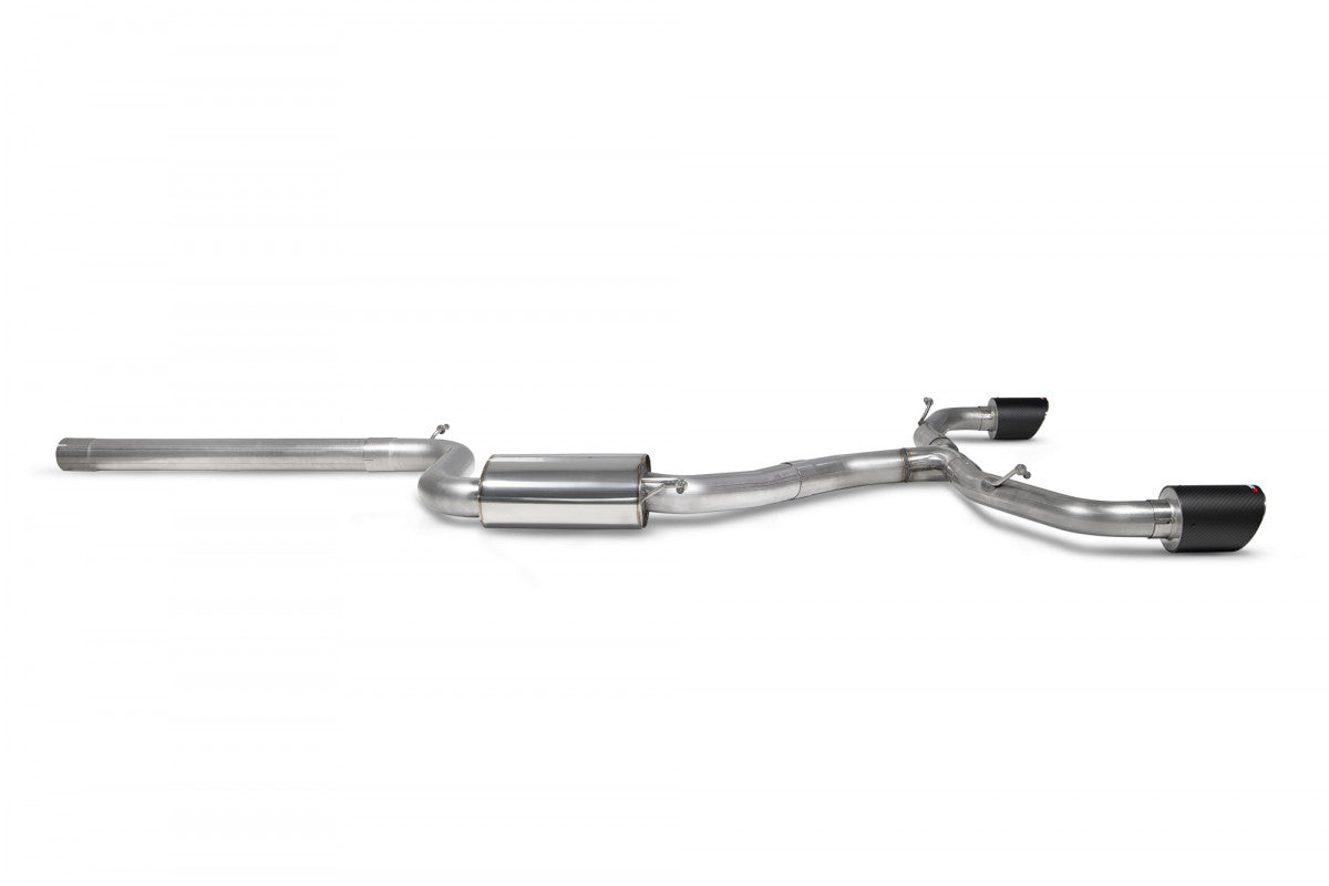 Scorpion Non resonated GPF back Systeem VW MK8 Golf 03