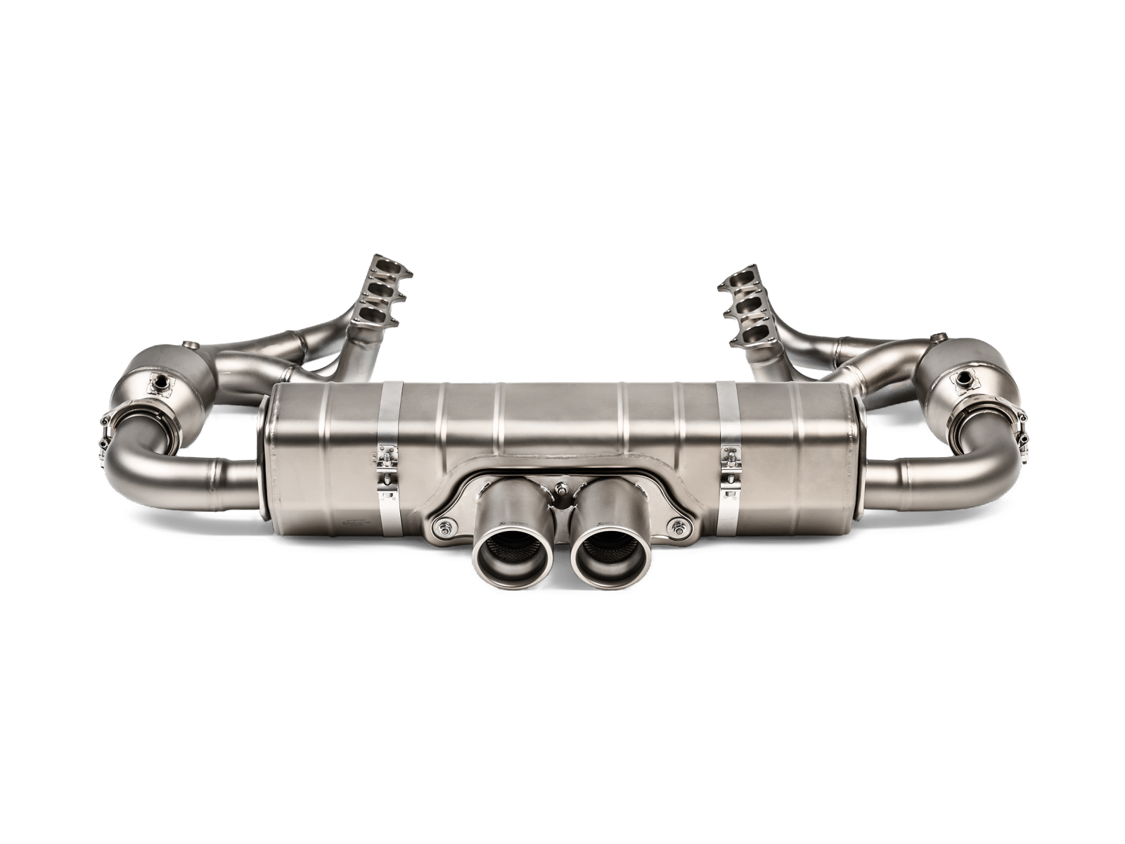 Akrapovic Evo Race Header Set Porsche 911 GT3RS 991 2