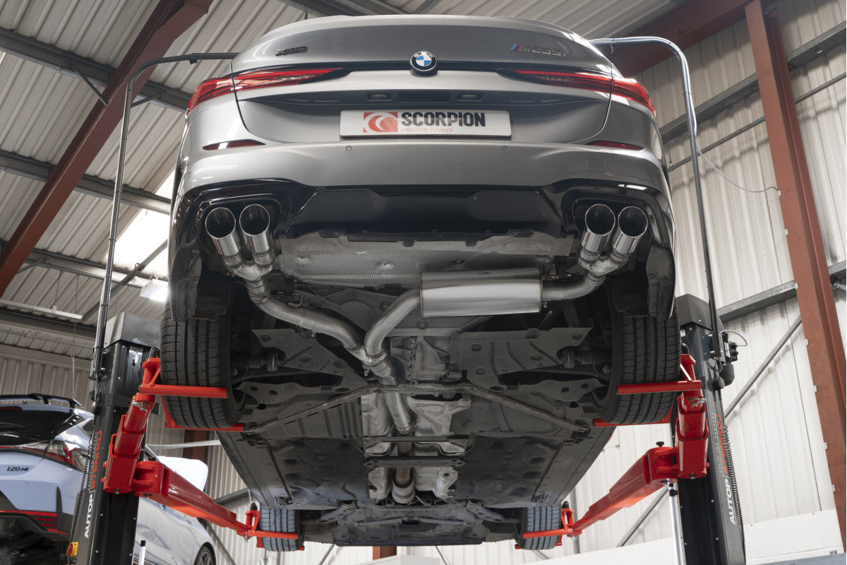 Escape traseiro Scorpion GPF para BMW 235i Gran Coupe X Drive 4