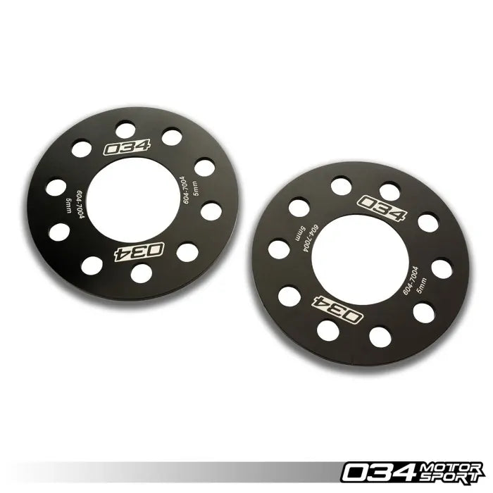 034 Espaciador de rueda de deporte de motor 5 mm Audi y BMW 5 x 112 mm 01