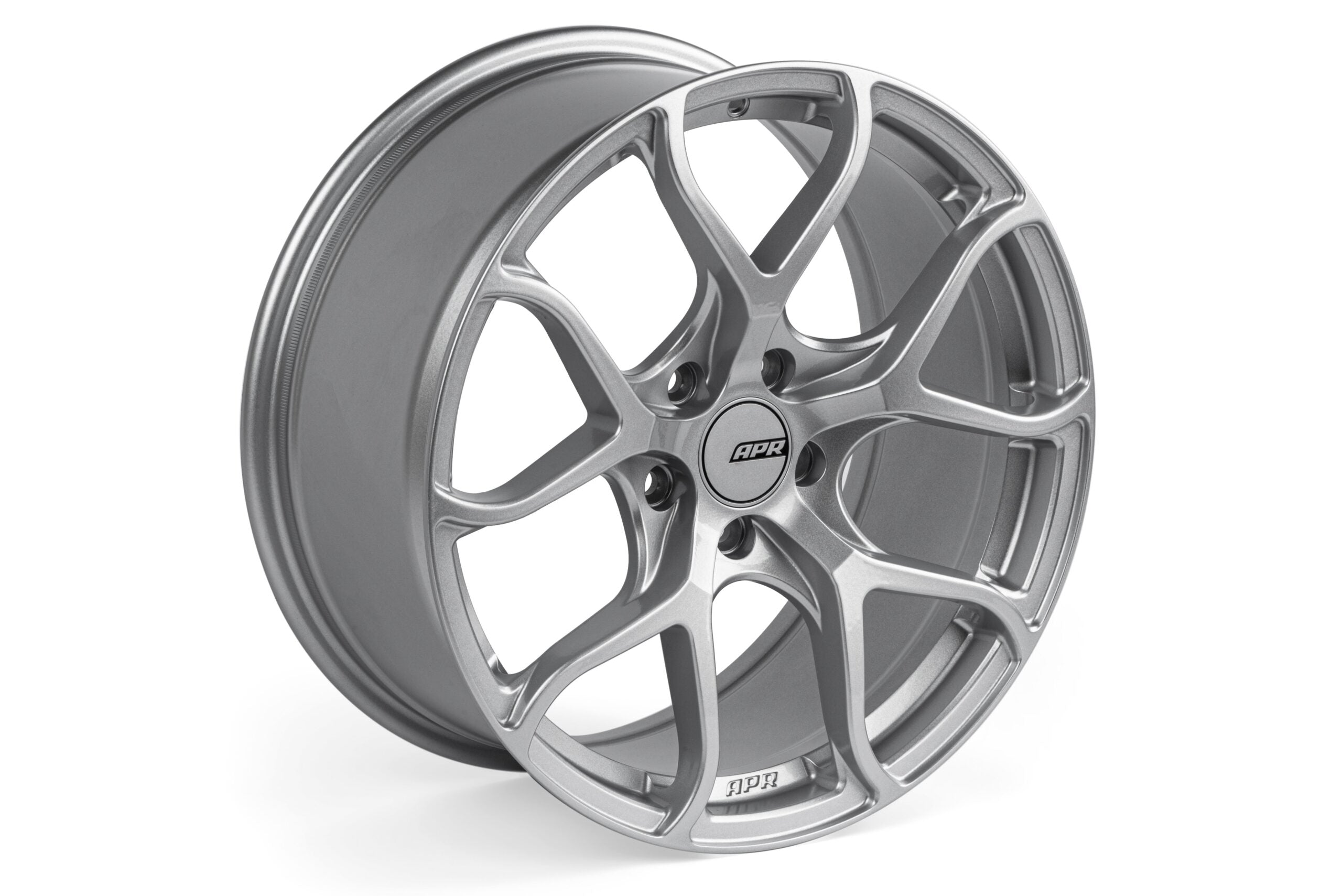 APR &#8211; Zilverkleurige A01 Flow Formed Velg 18&#215;8.5, 5&#215;112 ET45