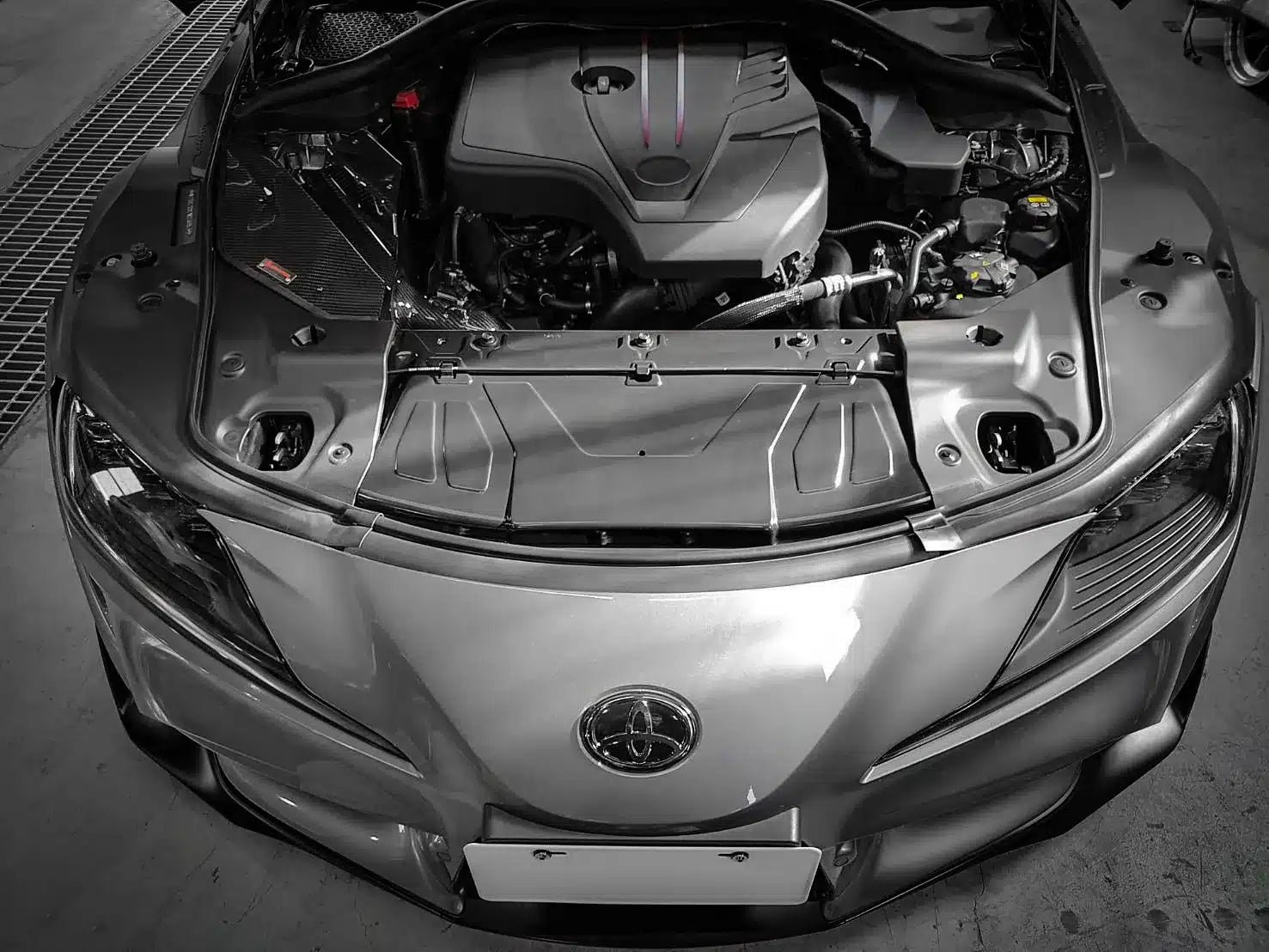 Entrada de ar Armaspeed em fibra de carbono para Toyota Supra A90 MK5 2.0 4