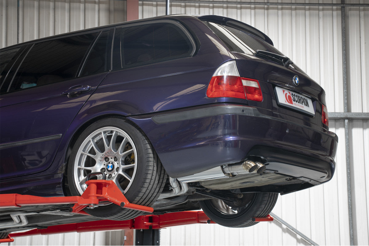 Scorpion Cat back systeem BMW E46 320 330 2000 2006 03