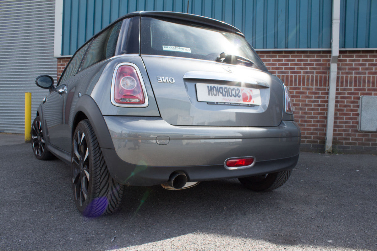 Scorpion Non Resonant catback systeem Mini Cooper R56 4