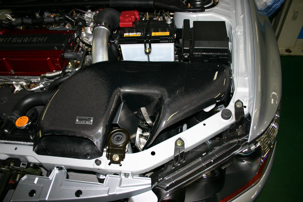 Admisión de aire de carbono del grupo M Mitsubishi Lancer Evo 8 9 1
