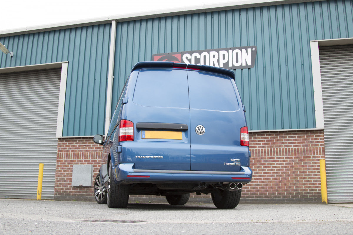 Scorpion Niet resonerend Cat DPF Back System VW T5 T6 03