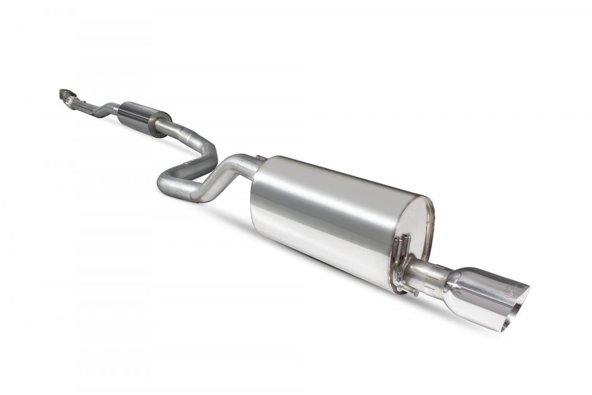 Scorpion Resonated Cat Back Systeem Vauxhall Corsa E1.0T 01