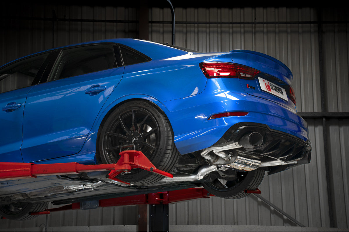 Scorpion Catback uitlaat Audi RS3 8V sedan sedan 17 18 05