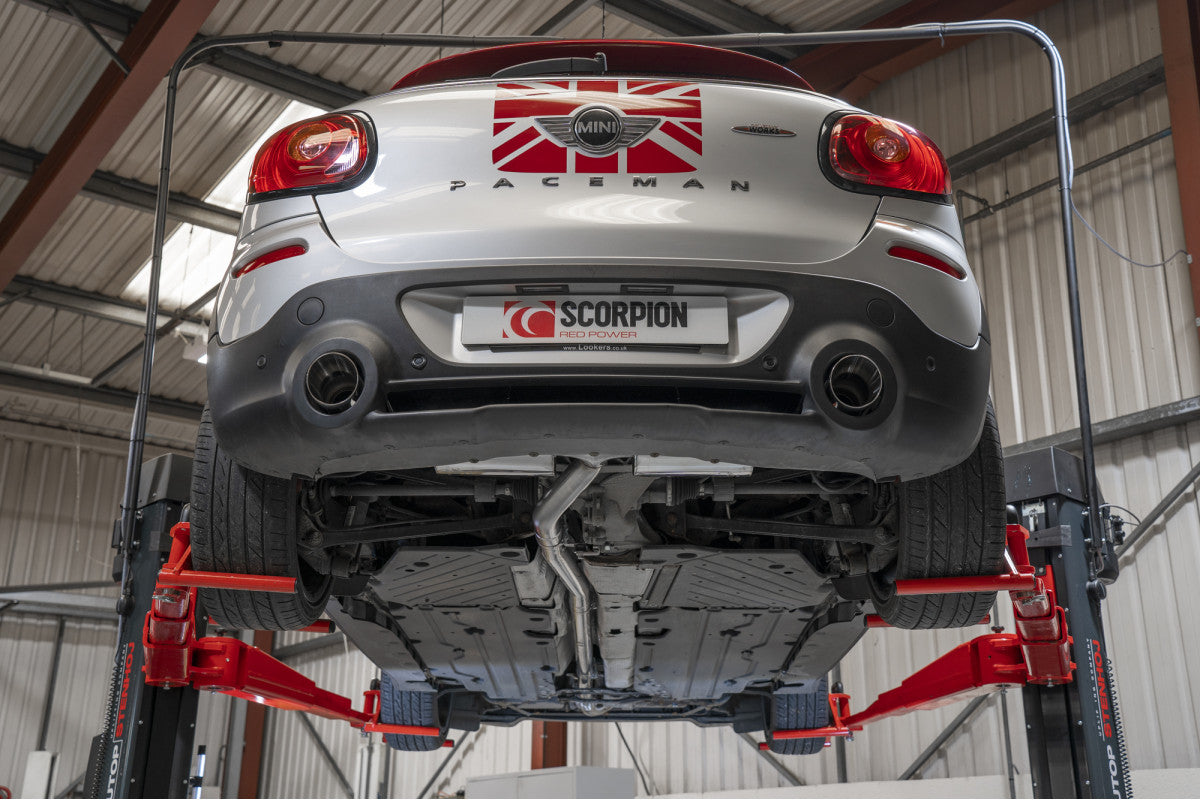 Scorpion Non resonated cat back Mini Countryman R60 R61 5