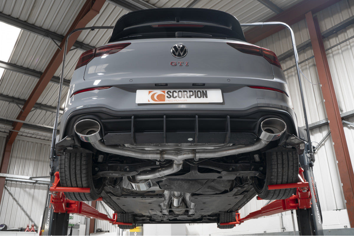 Scorpion Resonerend GPF back Systeem VW MK8 Golf GTI 05