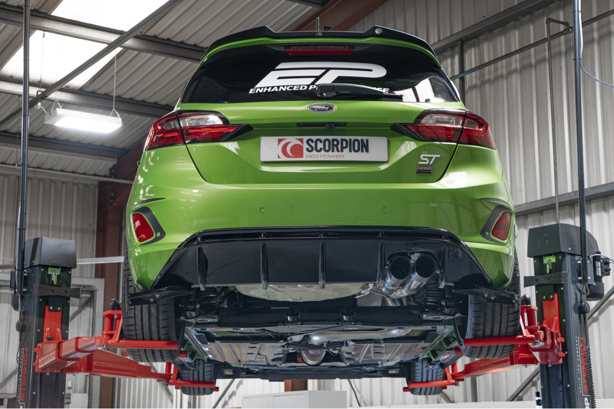 Scorpion Predator GPF Back system Ventiel Ford Fiesta ST 04