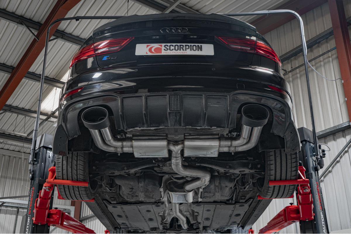 Scorpion Resoneerde GPF Back Systeem Audi S3 2.0T 8V 4