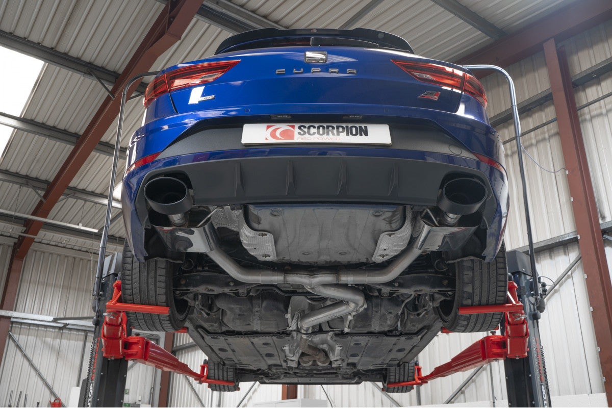 Scorpion Non resonated gpf back system Seat Leon Cupra ST 5