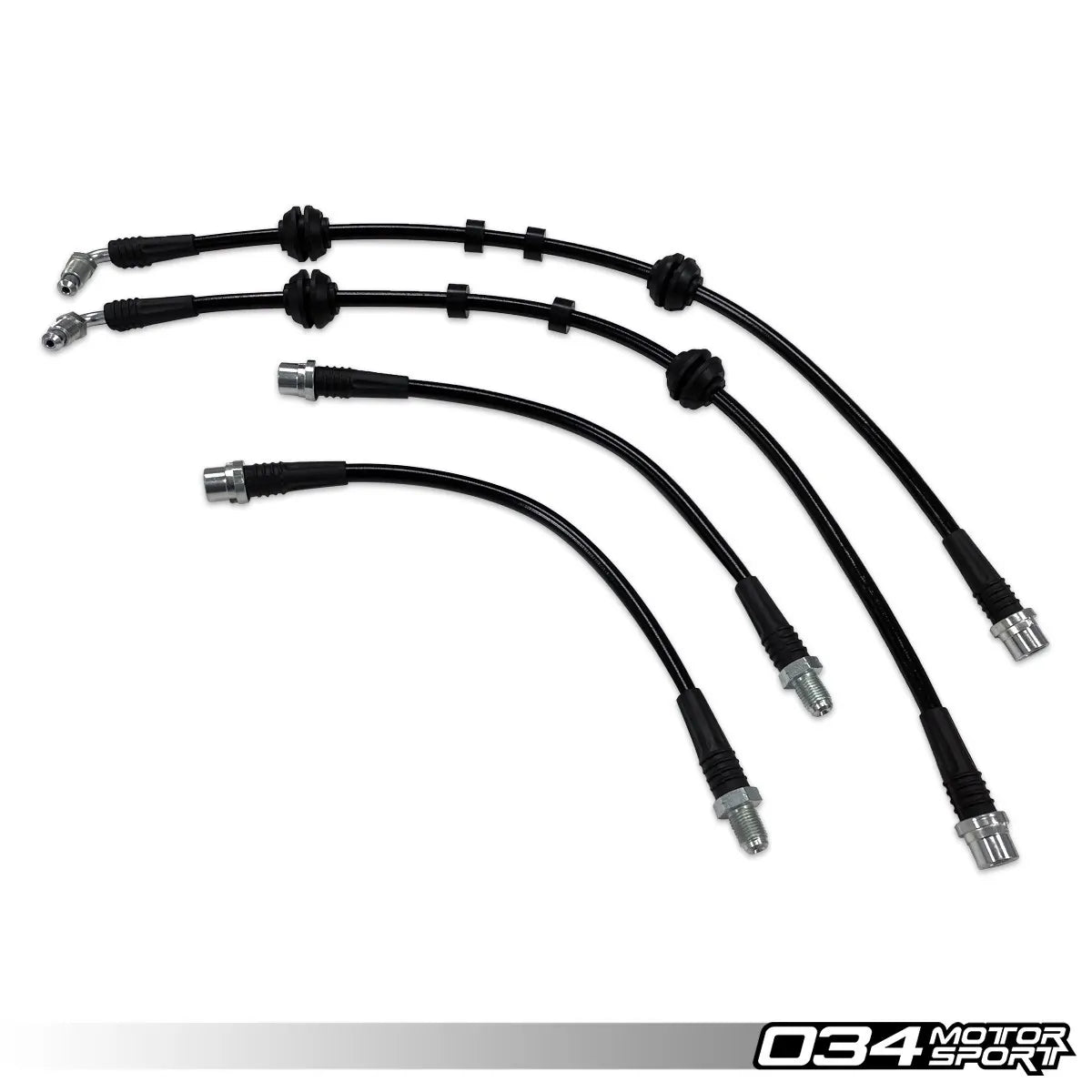 Conductos de freno trenzados de acero inoxidable 034 Motorsport Audi R8 01
