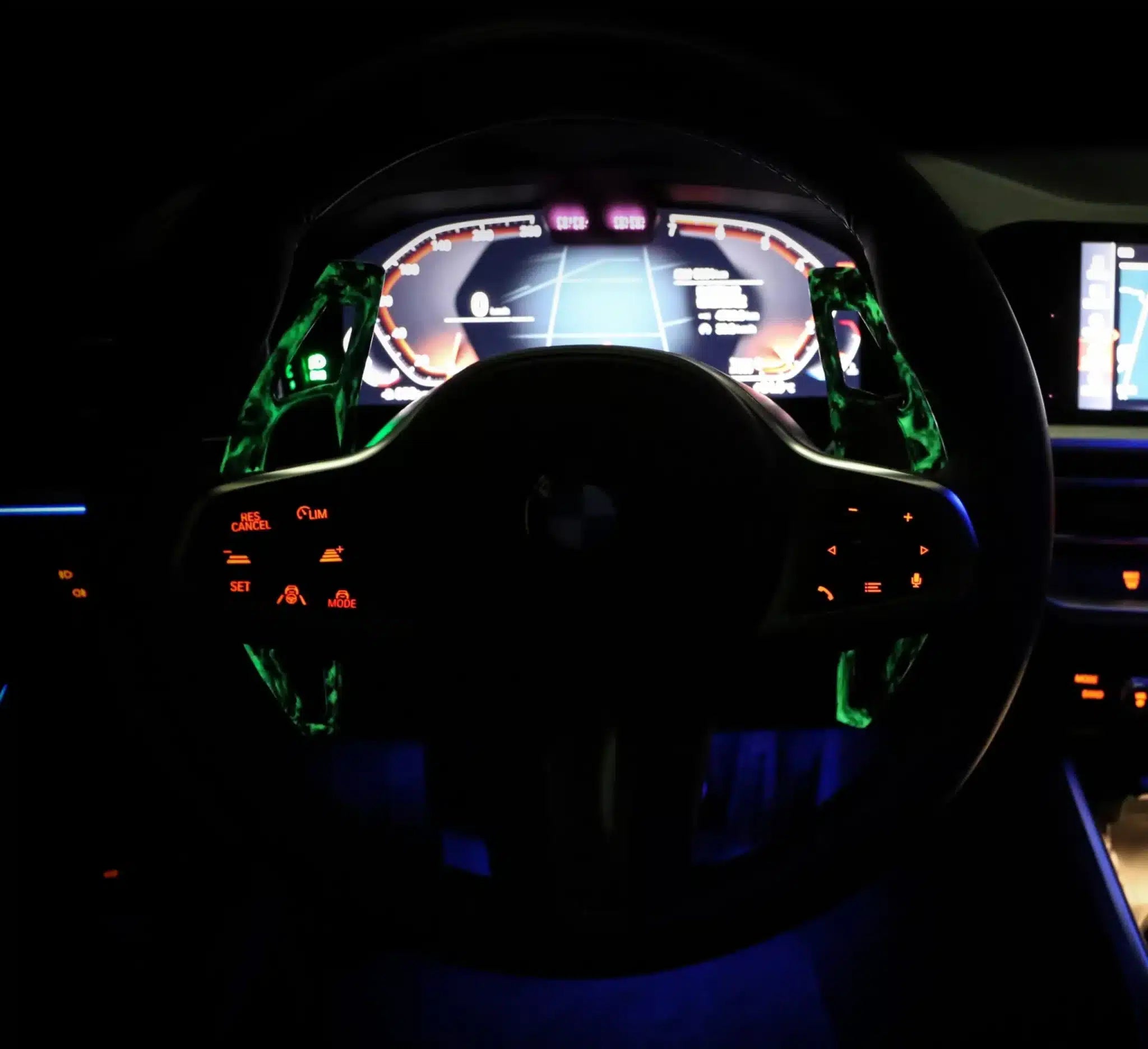 Paddle Shift Armaspeed Luminous para Toyota Supra A90 4