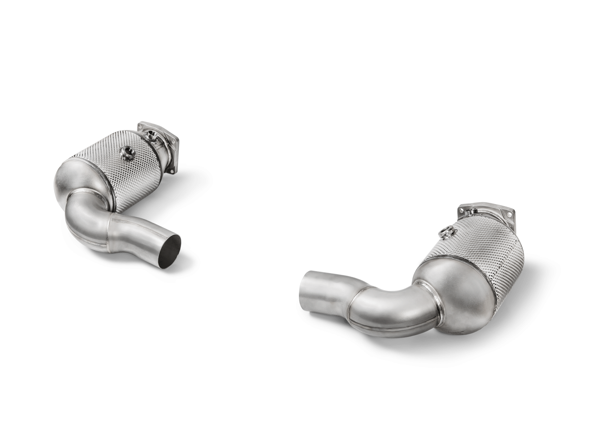 Akrapovič Link Pipe Set Porsche 911 Turbo S 991.2