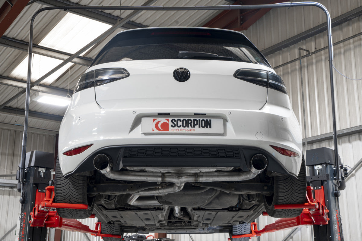 Scorpion Cat Back GTI Style Systeem Volkswagen MK7 GTD 04