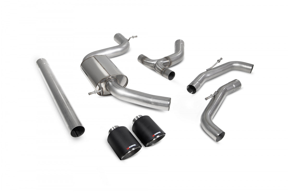 Scorpion Niet resonerend GPF back Systeem VW MK8 Golf 04