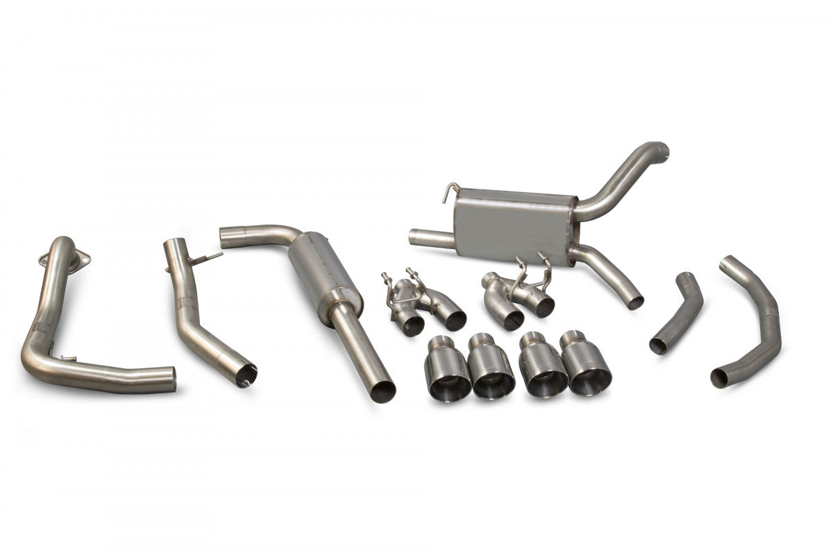 Sistema Catback Resonado Scorpion Honda Civic FK2 LHD 03