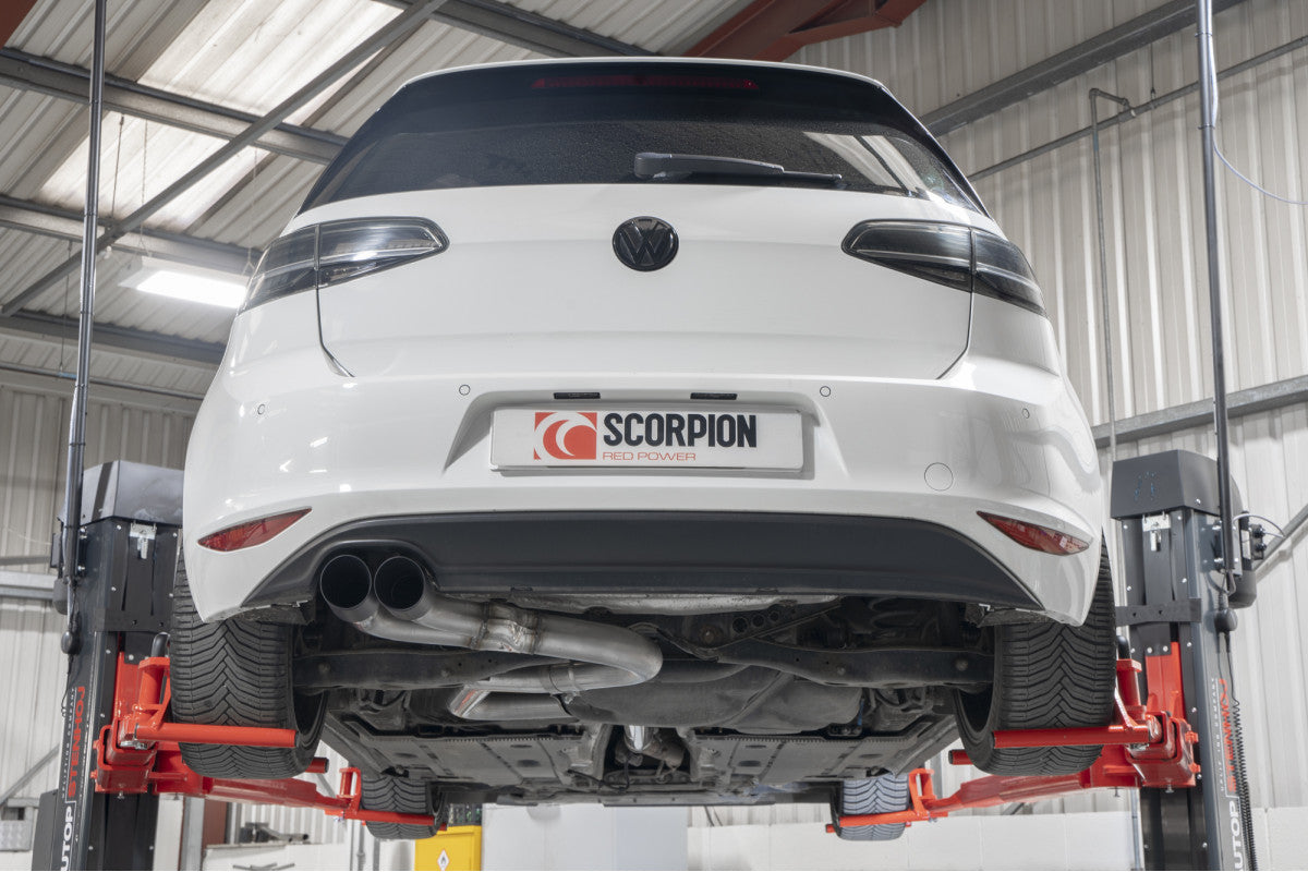 Scorpion Cat back Uitlaatsysteem Volkswagen MK7 GTD 03