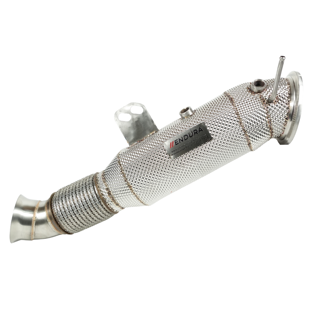 Tubo de escape Endura Motorsport con protección térmica - BMW X3 X4 X5 X6 X7 40i / 45e - B58 OPF