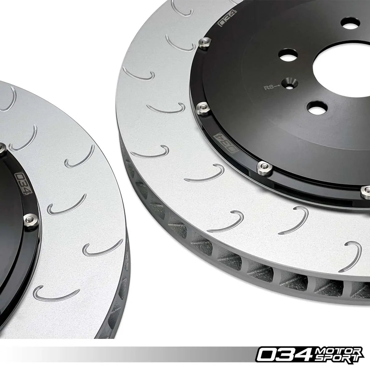 Kit de disco de freno delantero 034 Motorsport de 390 mm para Audi R8 05