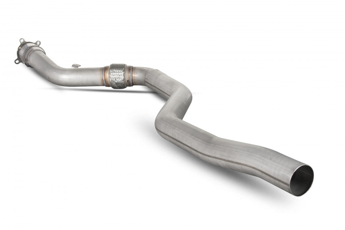 Catalizador deportivo Scorpion Downpipe Audi A4 B8 2.0 TFSI 01