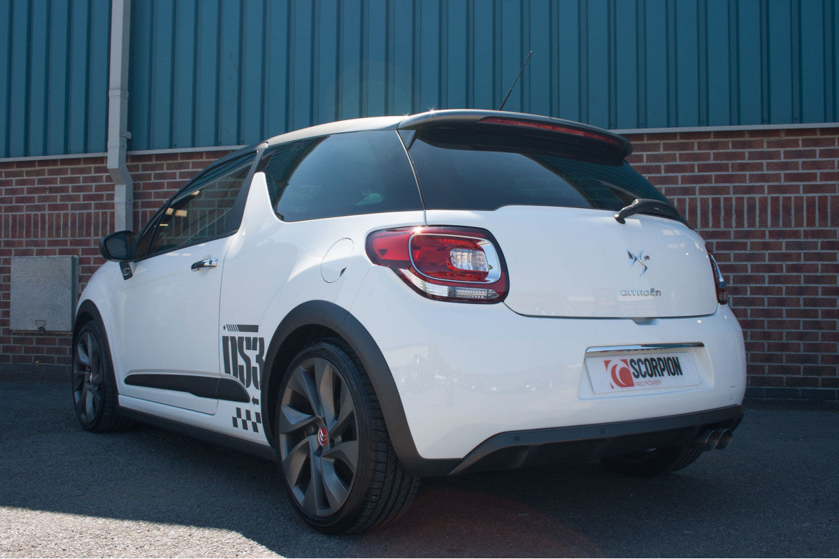 Scorpion Catback Uitlaat Citroen DS3 1.6 THP 4