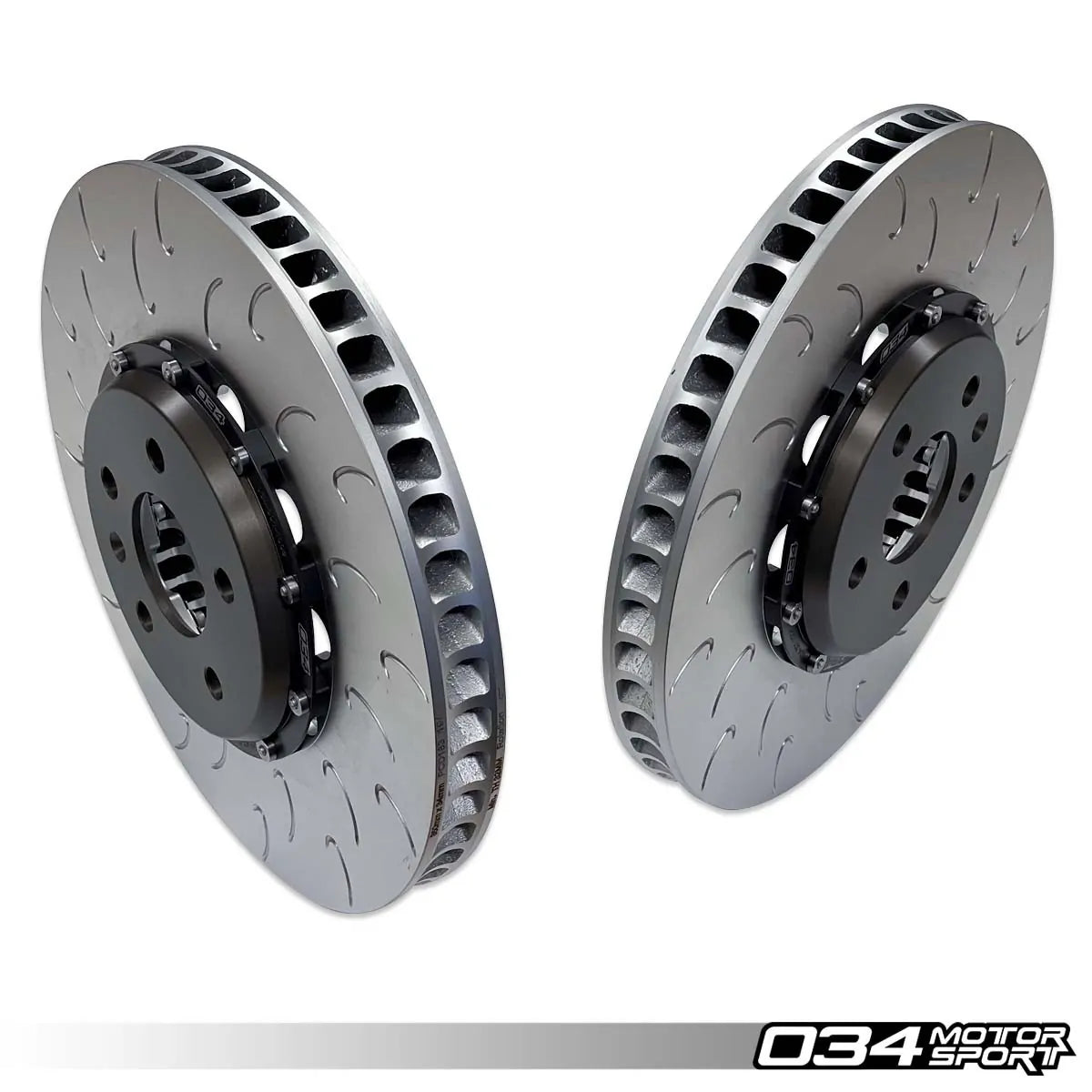 034 Motorsport Rotor de freno delantero flotante de 2 piezas AUDI B9 S4 02