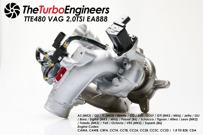 Actualización TTE480+ Turbo para Audi A3 8P