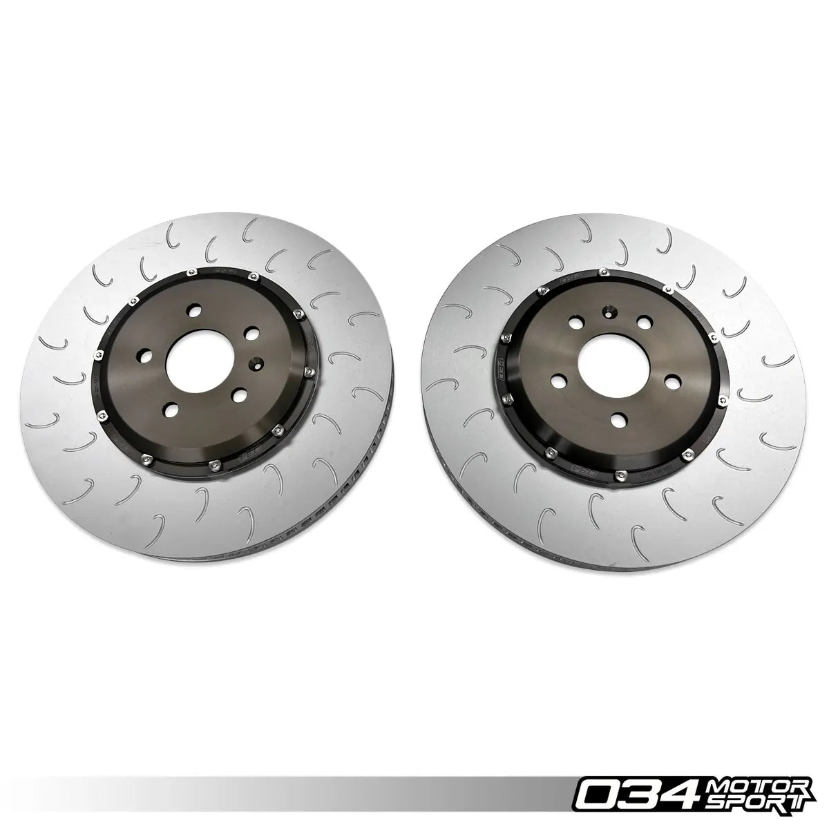 Discos de freno delanteros 034 Motorsport de 2 piezas AUDI RS5 y Q7 Q8 01