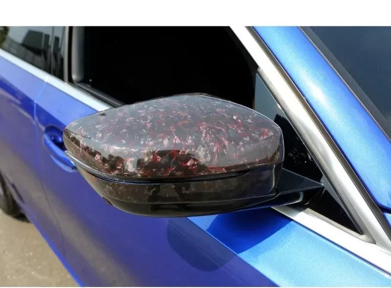 ESPEJO LATERAL DE CARBONO FORJADO ARMASPEED BMW G20 SMC ROJO 1