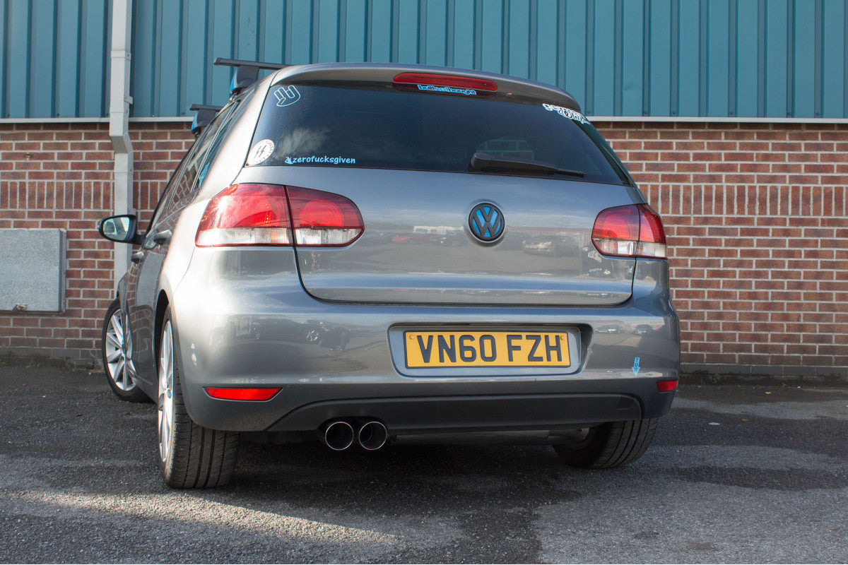 Scorpion Niet geresoneerd catback systeem VW MK6 Golf 2.0 04