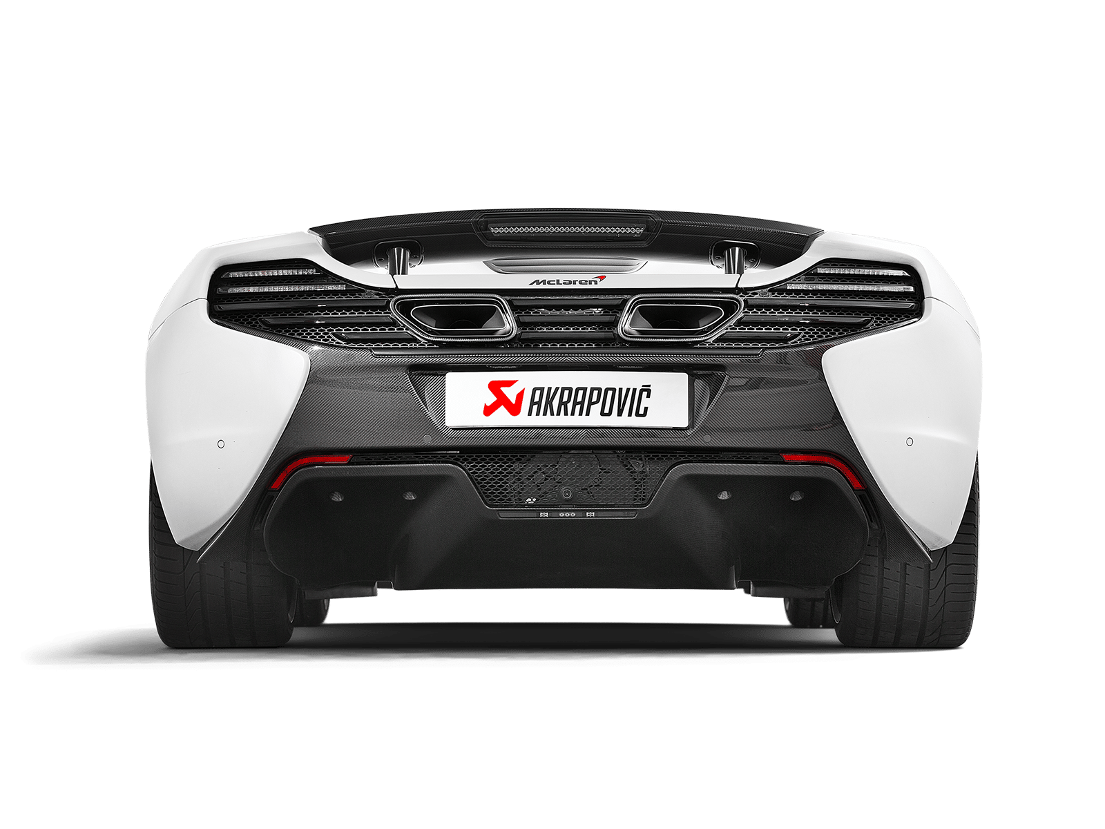 Akrapovic Slip On Line Titanium McLaren 650S Spider 3