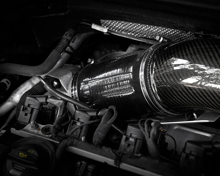 Adaptador de silicona IE para entradas de turbo con admisión de carbono para Audi 2.5T 03