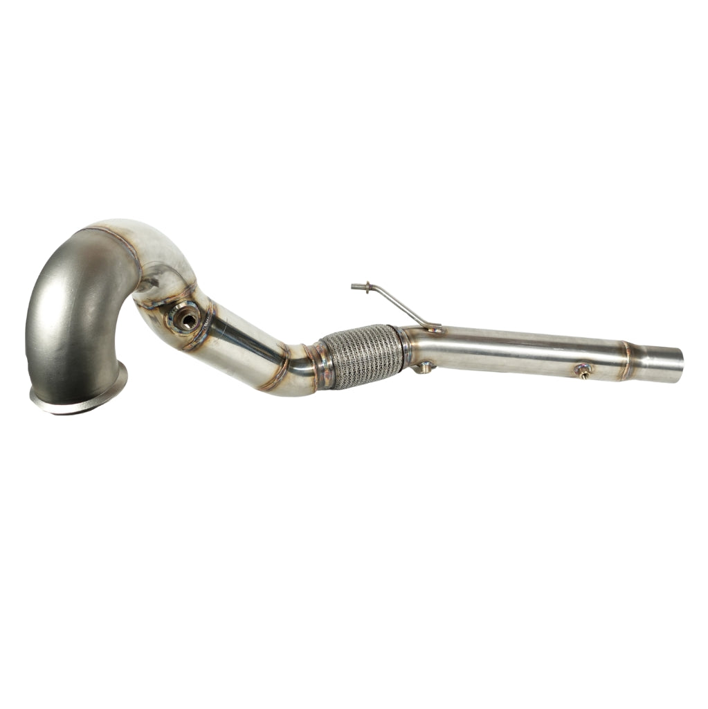 Endura V2 - Codo de fundición de 3,5″ para bajante - OPF y no OPF - Golf 7 / 7.5 GTI, Leon 5F, TT 8S, Octavia 5E - 1.8 / 2.0 TSI EA888.3 MQB