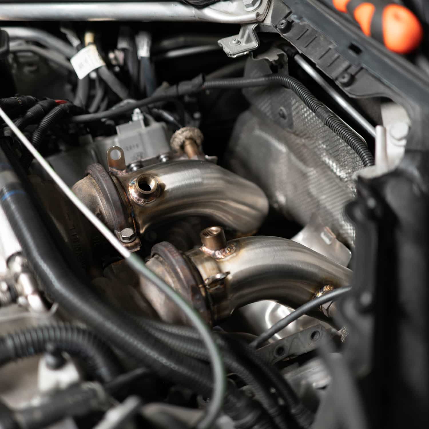 Juego de tubos de escape CTS Turbo Race para BMW X5M F85 X6M F86 4