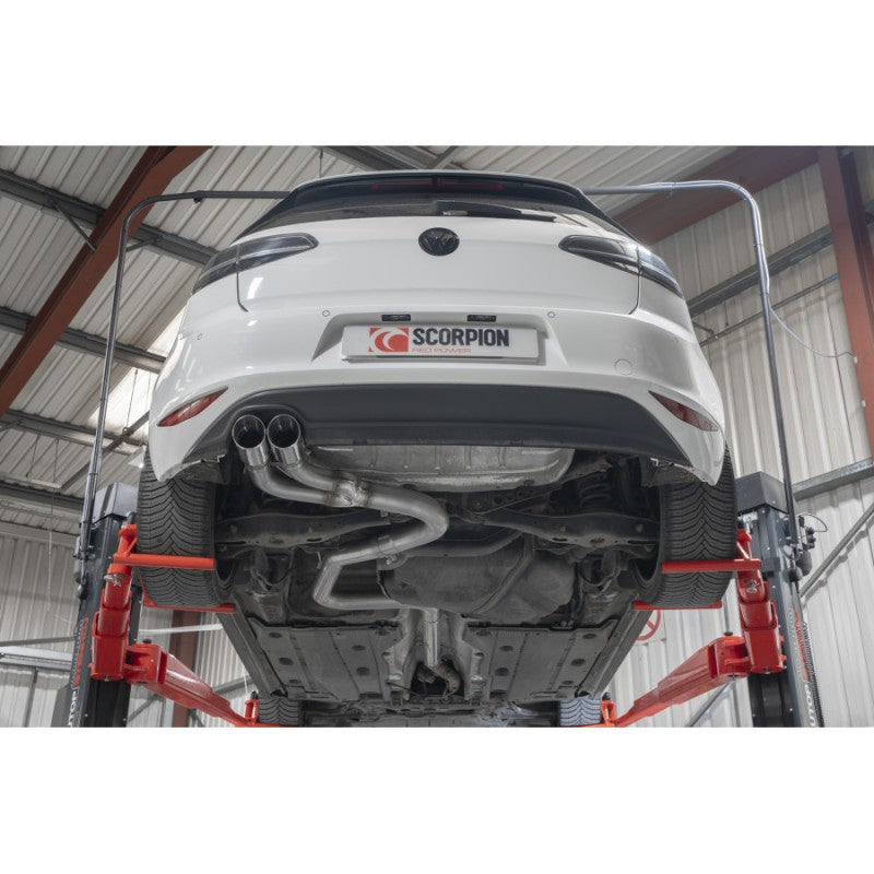 Scorpion cat back systeem VW Golf MK7 GTD 2.0 TDi 185PS 05
