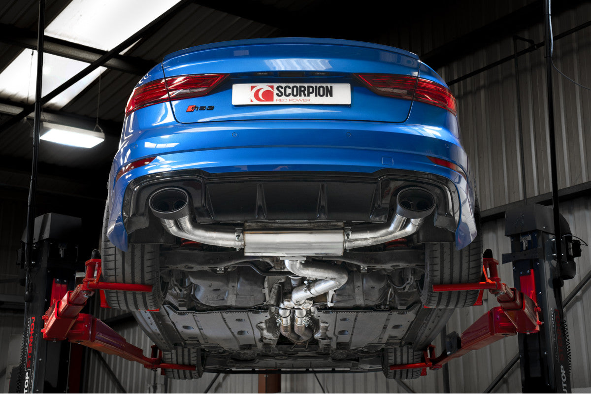 Scorpion Catback uitlaat Audi RS3 8V sedan sedan 17 18 03