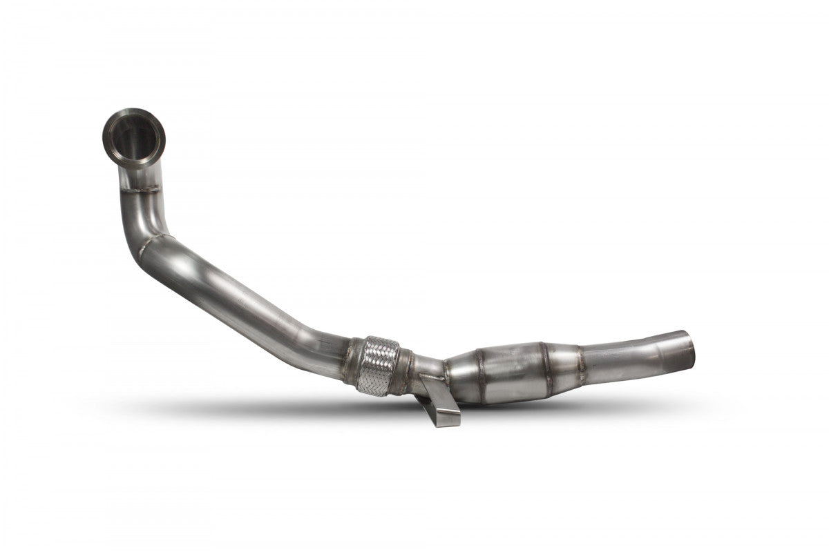 Downpipe com catalisador esportivo Scorpion para Audi S1 ​​​​8X 2.0 TFSI 2