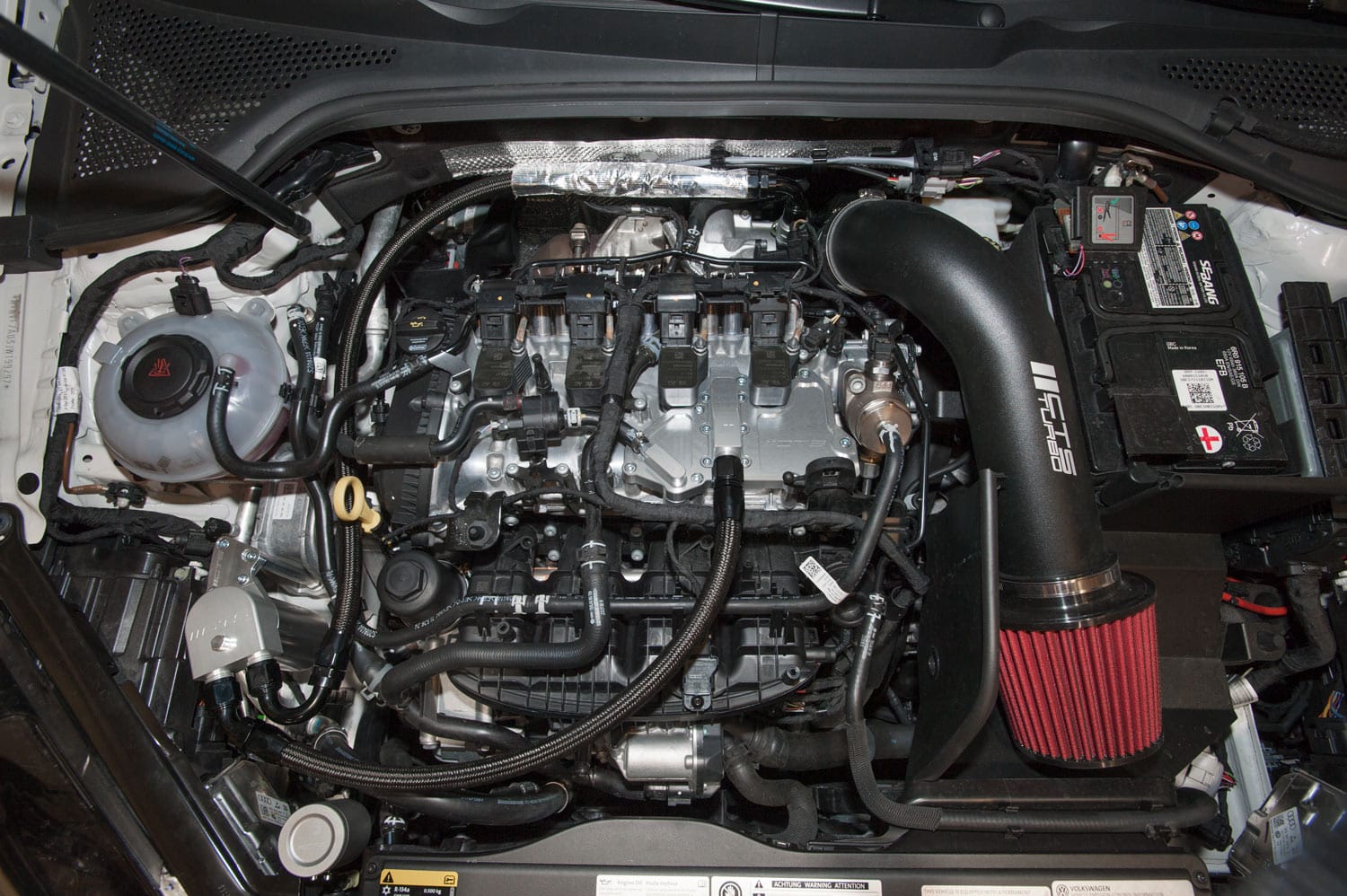 CTS Turbo Olie Opvangbak Kit VW Golf 7R 8R, Audi S3 8V 6