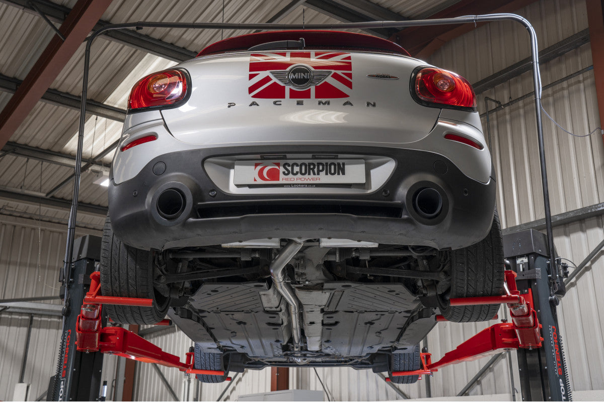 Scorpion Non resonated cat back Mini Countryman R60 R61 5
