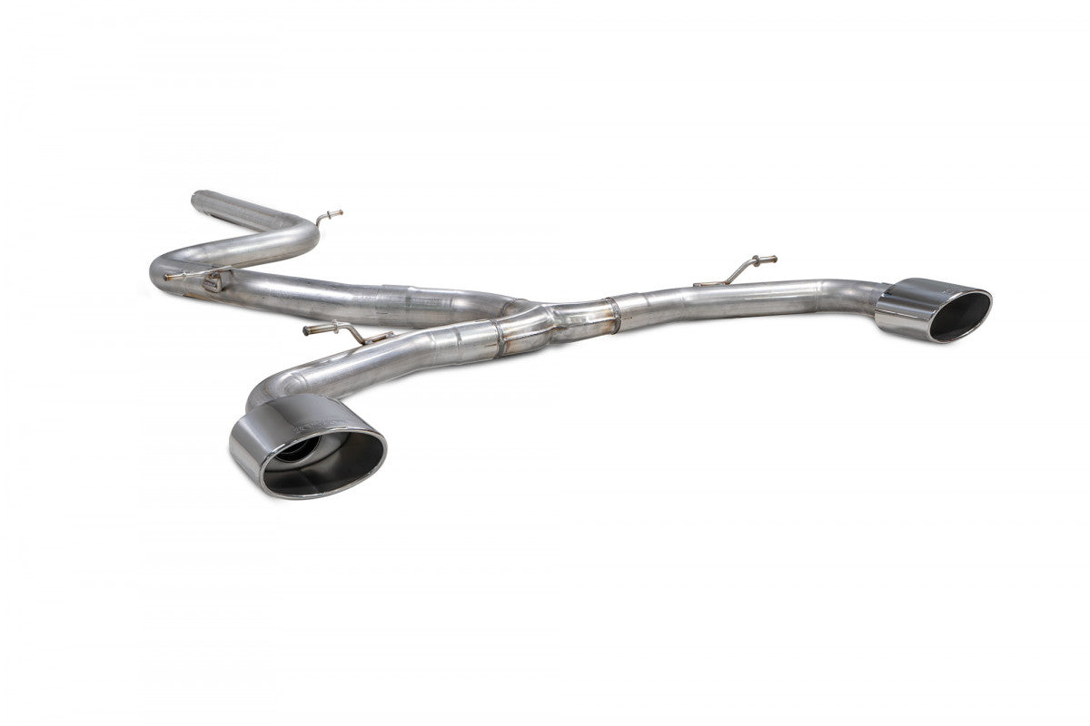 Scorpion Niet resonerend Predator GPF back VW MK8 Golf 02